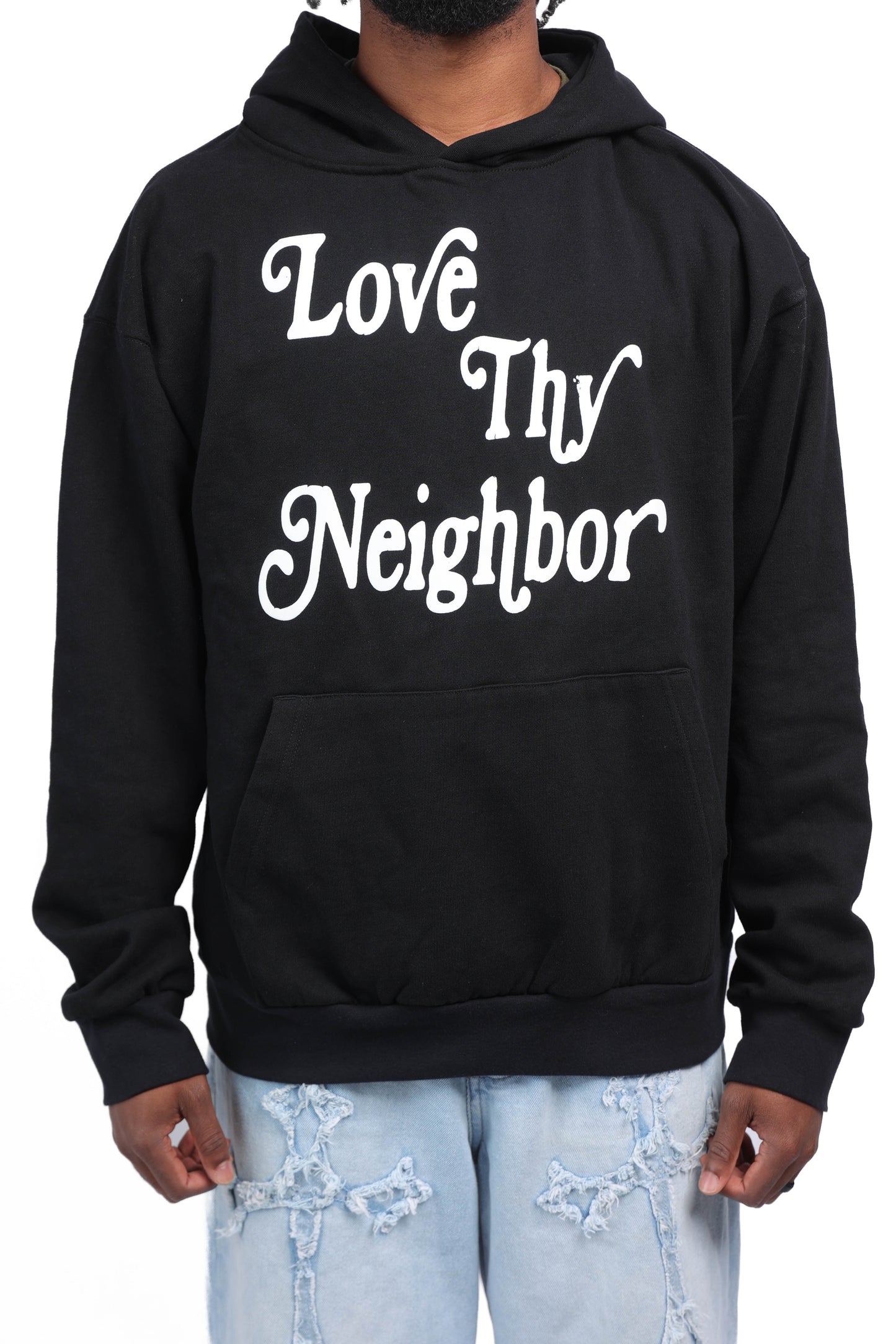 Love Thy Neighbor Heavyweight Hoodie