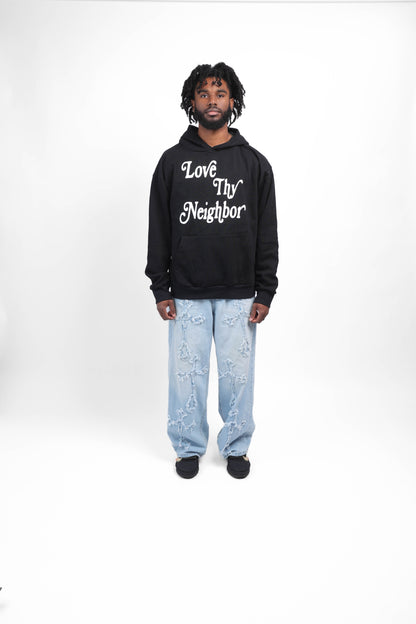 Love Thy Neighbor Heavyweight Hoodie