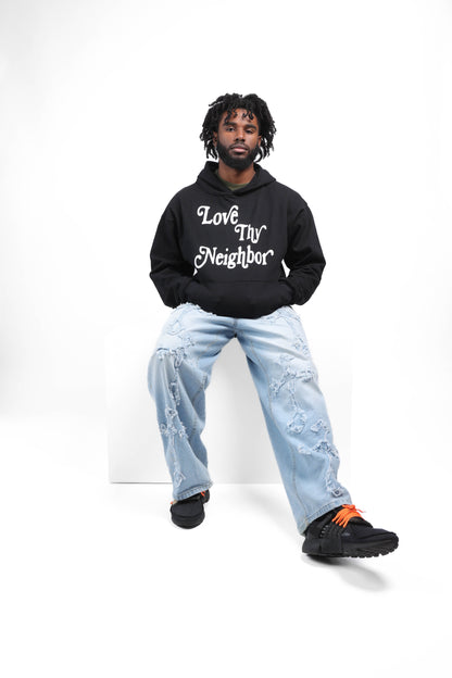 Love Thy Neighbor Heavyweight Hoodie