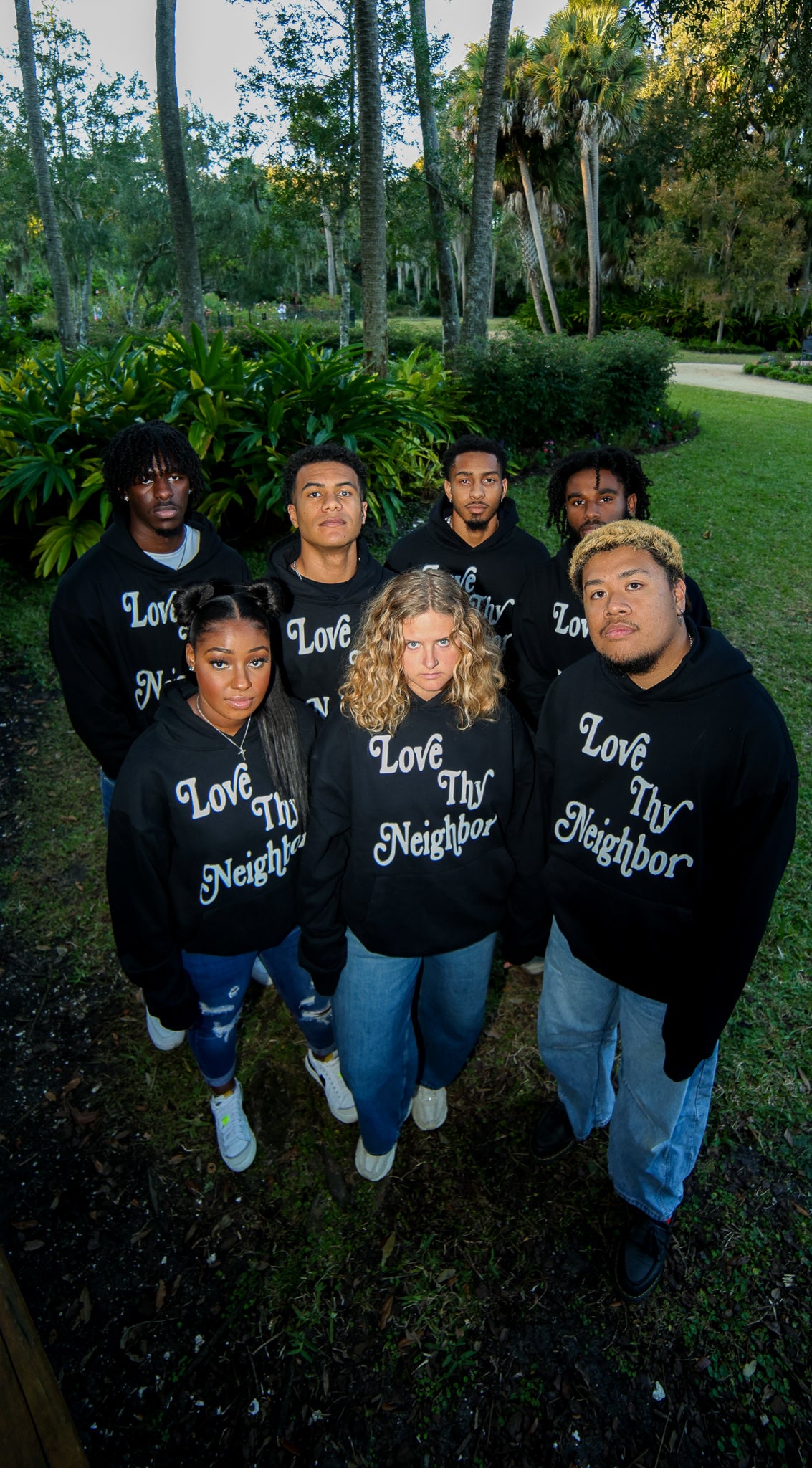 Love Thy Neighbor Heavyweight Hoodie