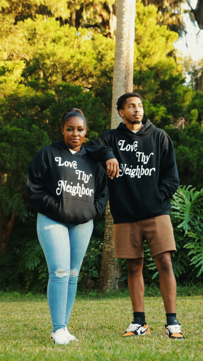 Love Thy Neighbor Heavyweight Hoodie