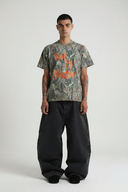 Love Thy Neighbor Camo Tee